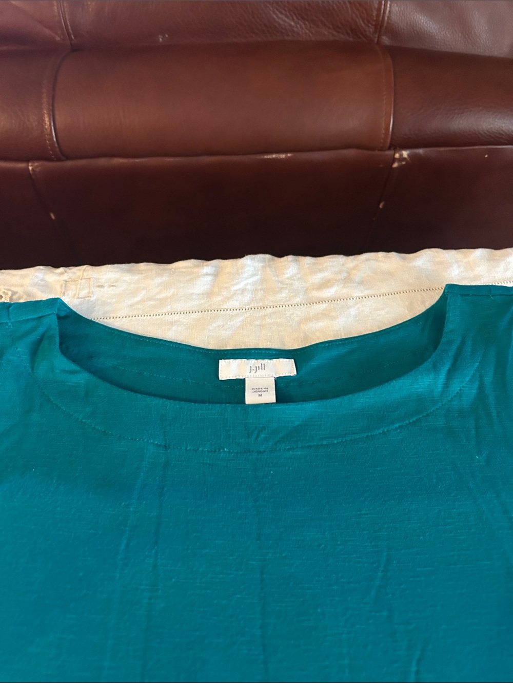 J. Jill Teal Sleeveless maxi dress sz M